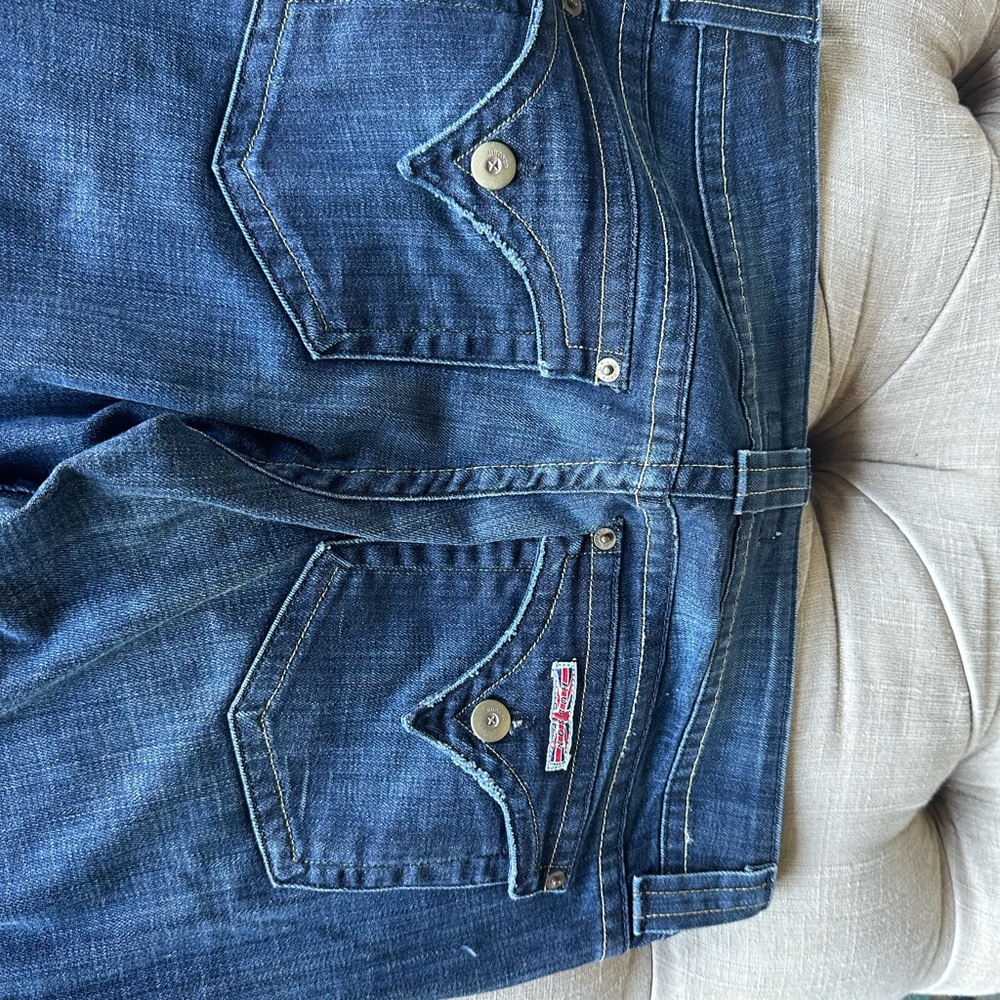 Hudson Jeans Blue Denim Overalls Versatile Style